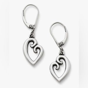 NWT James Avery Sterling Silver A Mother’s Love dangle earrings